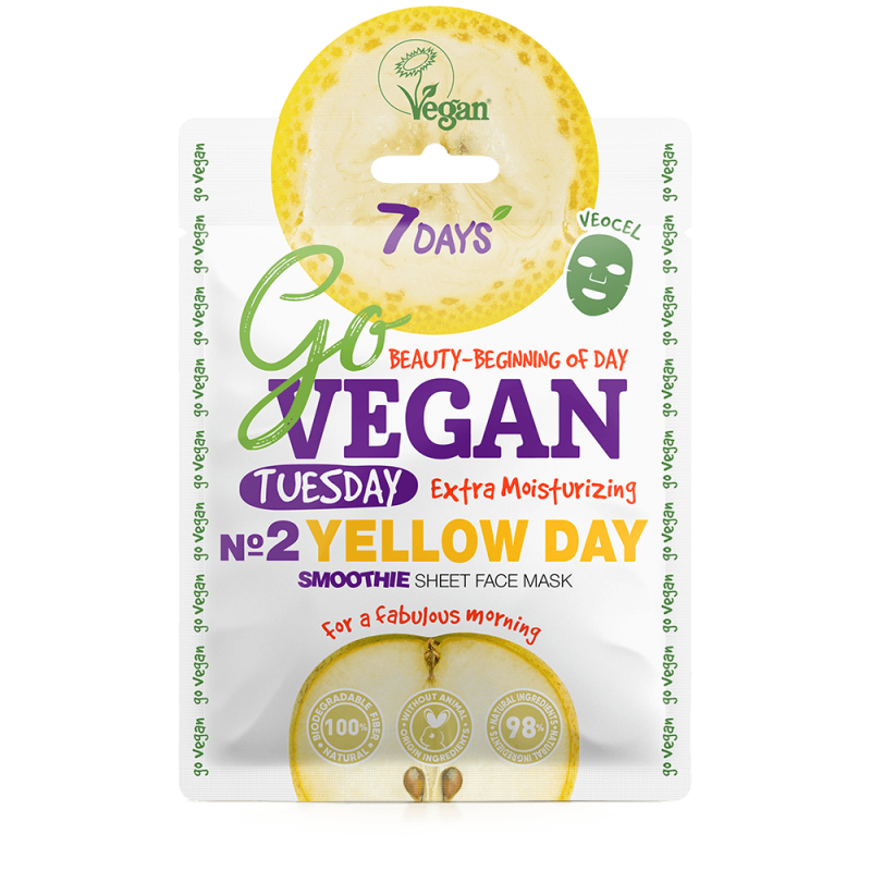 GO VEGAN TUESDAY FACE MASK